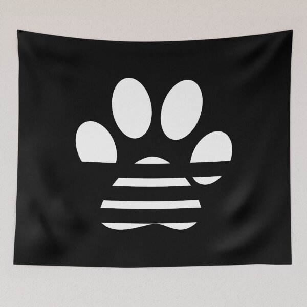 Item preview, Stripe Animal Paw designed and sold by KA DESIGNS.