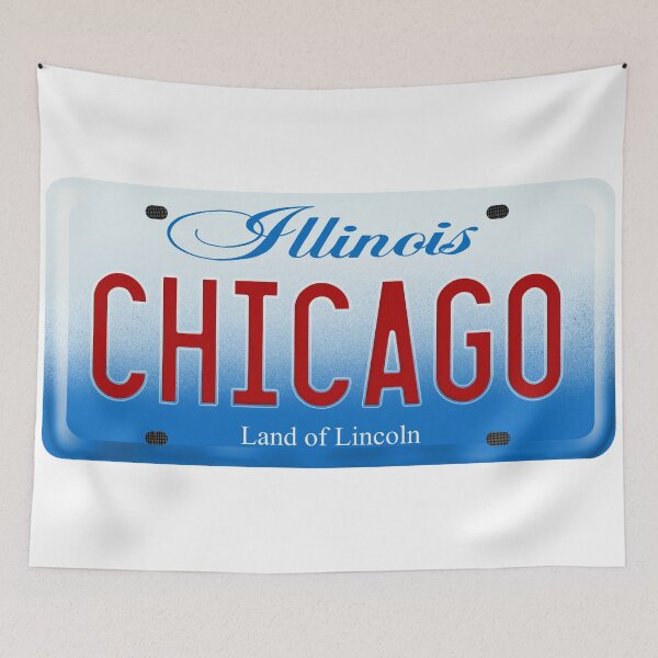 Item preview, Illinois License Plate designed and sold by isacaste.