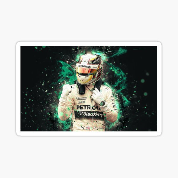 Lewis Hamilton Stickers Redbubble