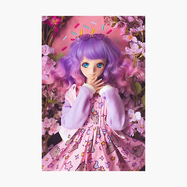 Pastel Queen · Melocotón Photographic Print