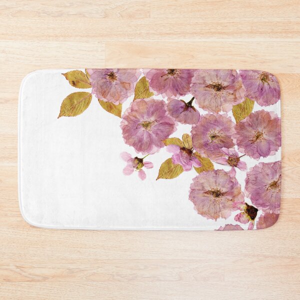 Item preview, Spring Dried Pressed Pink Cherryblossoms Meadow Botanical Garden designed and sold by UtArt.