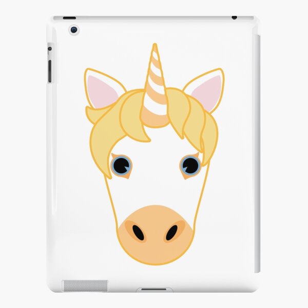 Yellow Unicorn Emoji iPad Snap Case