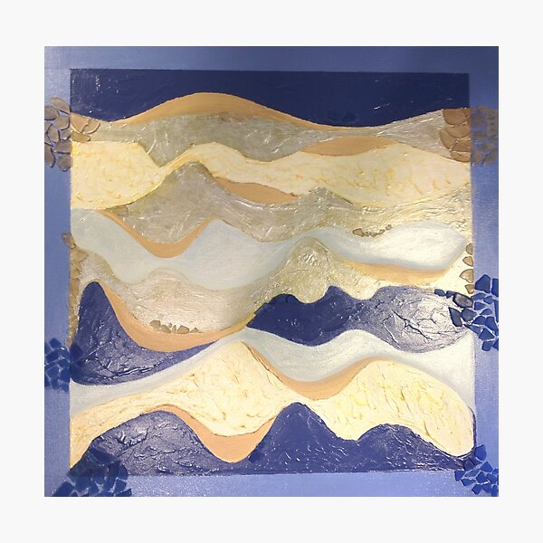 Cruise Blue Photographic Print