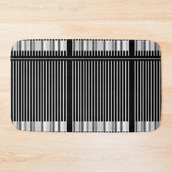 Item preview, Black, White & Silver Stripes designed and sold by montaque8.