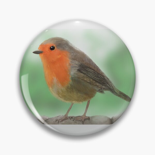 Item preview, Red Robin - Arte digital designed and sold by KeysDrawings.
