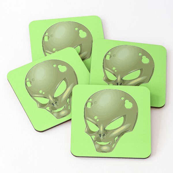 Item preview, Glow Green Alien  designed and sold by BumbleChynxBee.