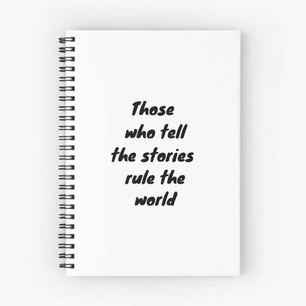 Item preview, Those who tell the stories rule the world designed and sold by EnlightParis.
