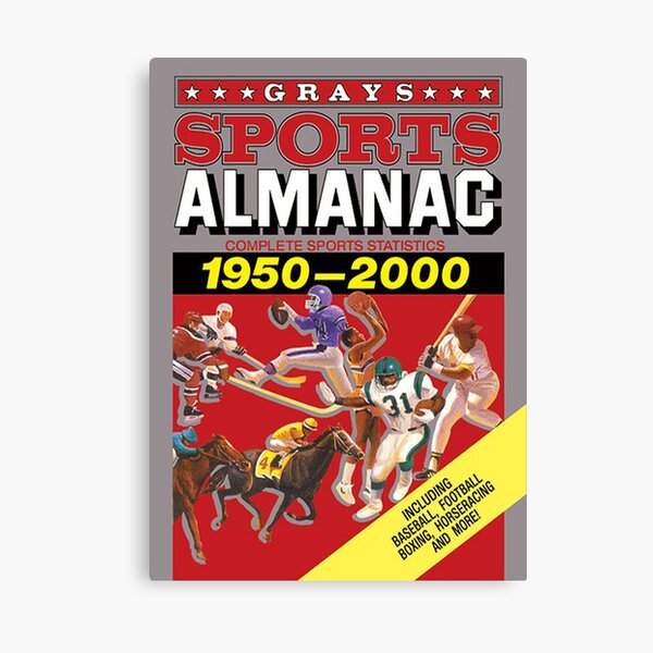 Grays Sports Almanac Complete Sports Statistics 1950-2000 Canvas Print