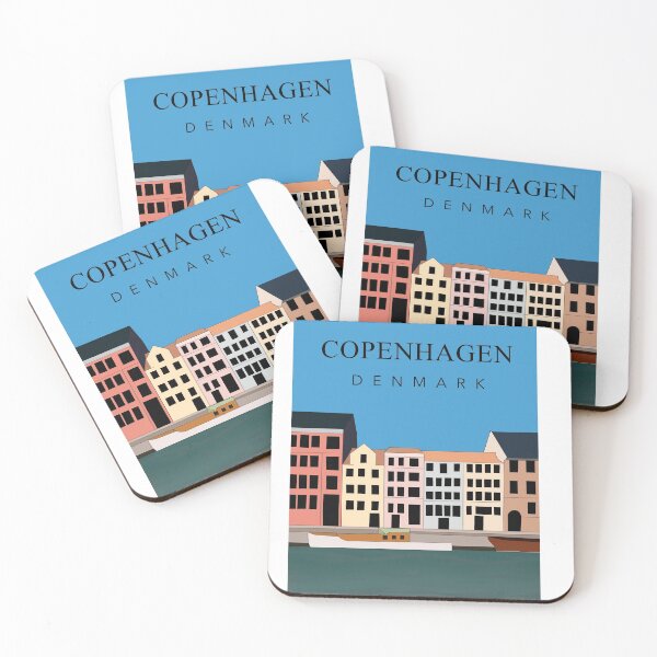 Item preview, Retro Copenhagen poster  designed and sold by Lucyhales78.
