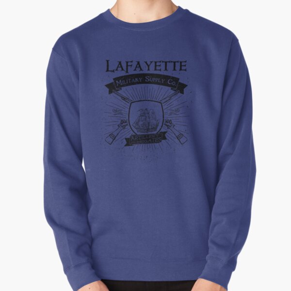 Guns and Ships - Black Pullover Sweatshirt
