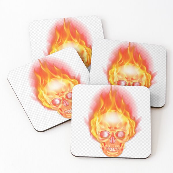 Item preview, Skull on fire designed and sold by taveulrangue.