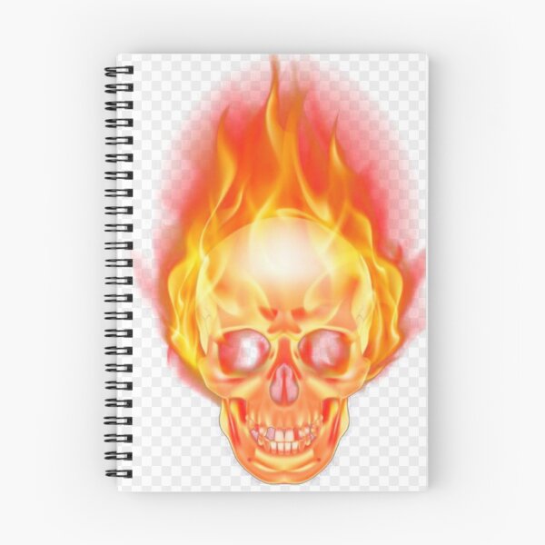 Item preview, Skull on fire designed and sold by taveulrangue.