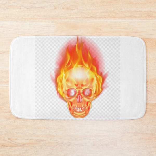Item preview, Skull on fire designed and sold by taveulrangue.