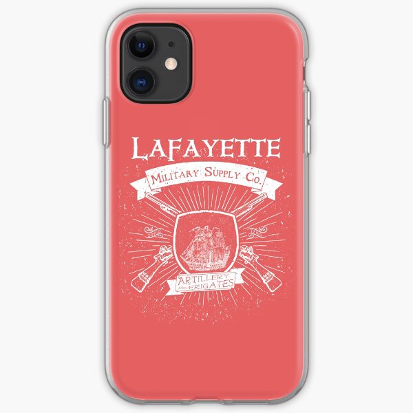 Guns and Ships - White iPhone Soft Case