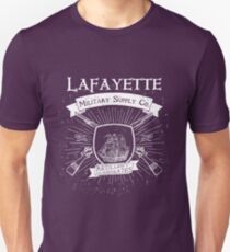 Canons et navires - Blanc T-shirt unisexe