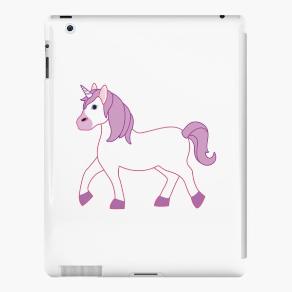 Purple Unicorn Emoji iPad Snap Case