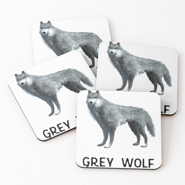 Item preview, Grey wolf designed and sold by Kevintatoua.