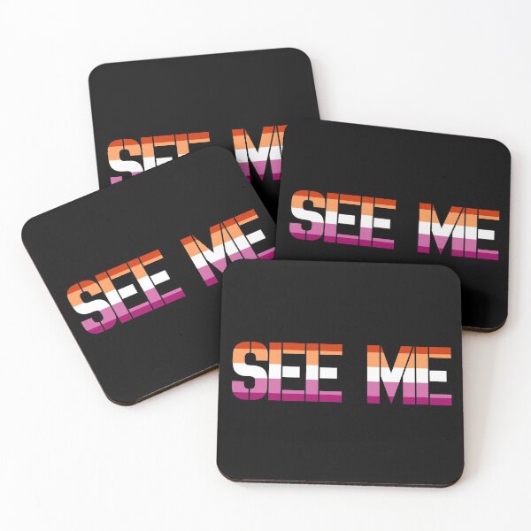 Item preview, See Me Community Lesbian Pride Stripes designed and sold by punkauracrystal.