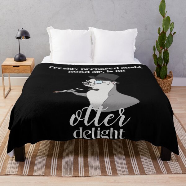 Item preview, Sir Otter loves sushi, it is an otter delight designed and sold by Sofia Dimitriadou.