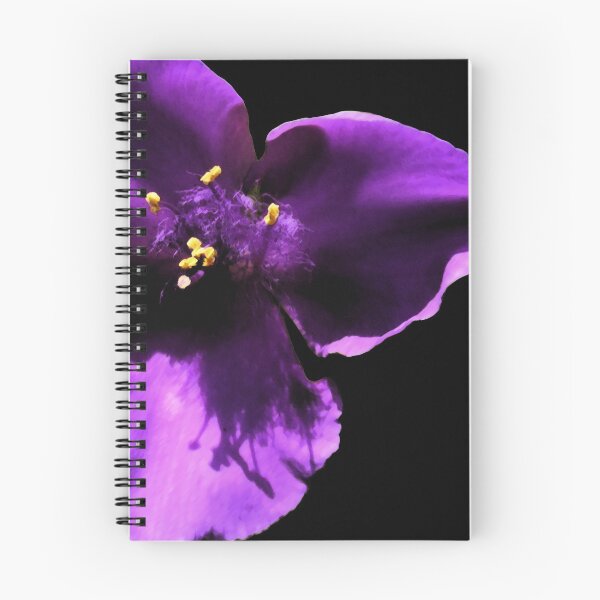 Item preview, Dark Purple Spiderwort Flower designed and sold by WildandDivine.