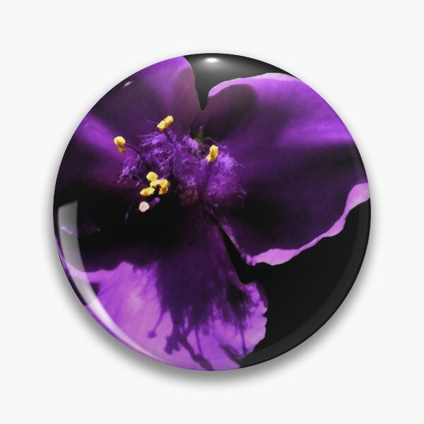 Item preview, Dark Purple Spiderwort Flower designed and sold by WildandDivine.