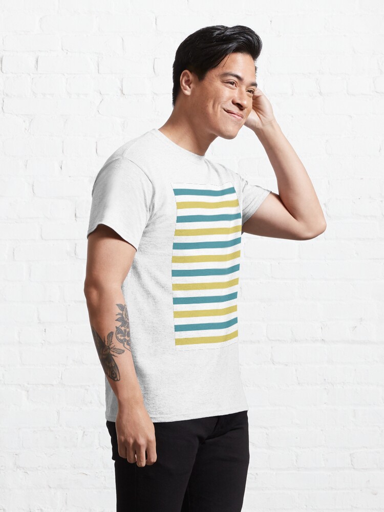 Alternate view of Summer Stripes Classic T-Shirt