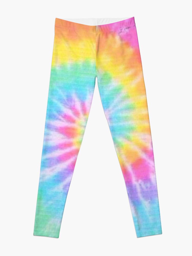 Rainbow Tie Dye Leggings for Sale by Natalie Wilson