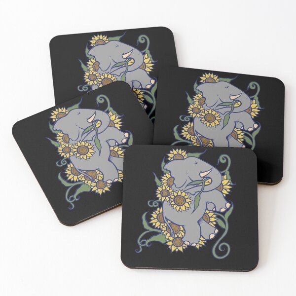 Item preview, Sunflower Elephant designed and sold by FrictionMaxxing.