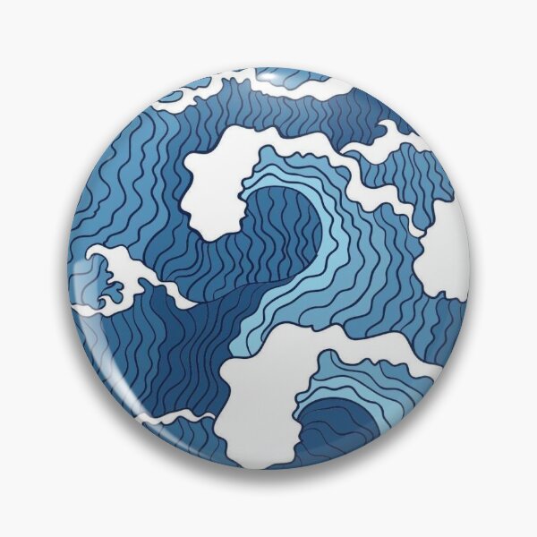 Item preview, Waves Pattern designed and sold by nataliewilsom.