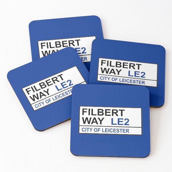 Item preview, Leicester City Football Team Filbert Way Street Sign designed and sold by DelfDesign.