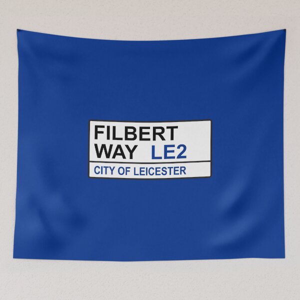 Item preview, Leicester City Football Team Filbert Way Street Sign designed and sold by DelfDesign.