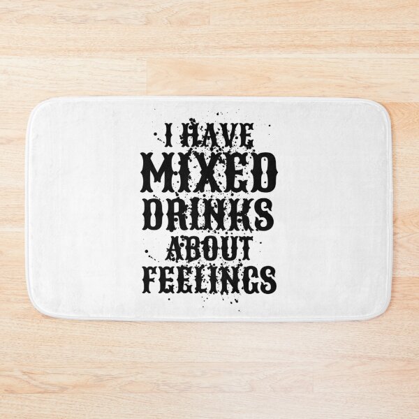Item preview, Mixed Drinks About Feelings designed and sold by RIVEofficial.