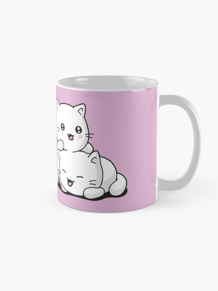 Mug à café 'Chaton kawaii' : autre vue