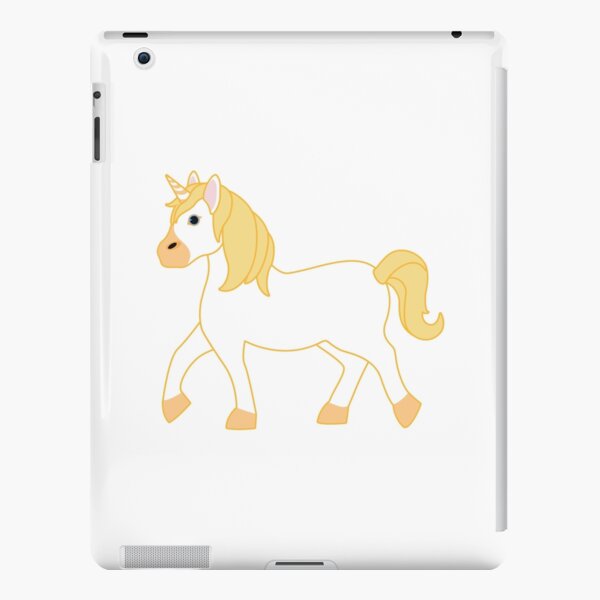 Yellow Unicorn Emoji iPad Snap Case