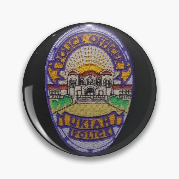 Item preview, Ukiah Police Department designed and sold by Lawrence Baird.