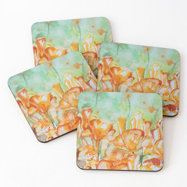 Item preview, Field of California poppies designed and sold by Arnaudova.