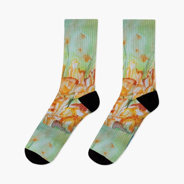 Item preview, Field of California poppies designed and sold by Arnaudova.