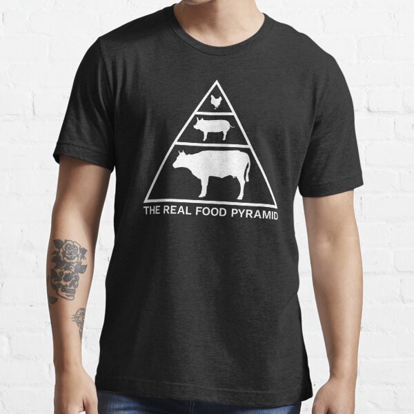 carnivore food pyramid shirt