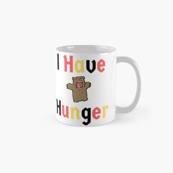 Hungry Bear Clever Funny German Deutsch Classic Mug