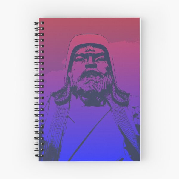 Item preview, Vaporwave Genghis Khan 4230 Ulaanbaatar designed and sold by Werewolf in the air.