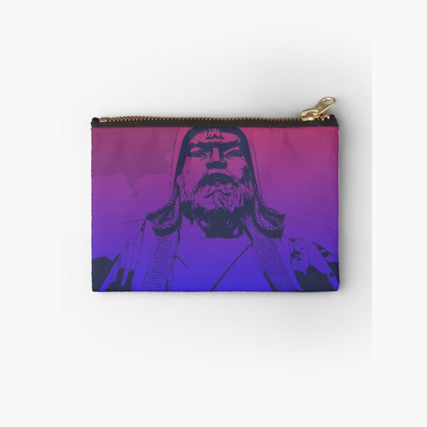 Item preview, Vaporwave Genghis Khan 4230 Ulaanbaatar designed and sold by Werewolf in the air.