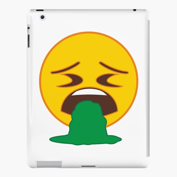 Throwing Up Emoji iPad Snap Case