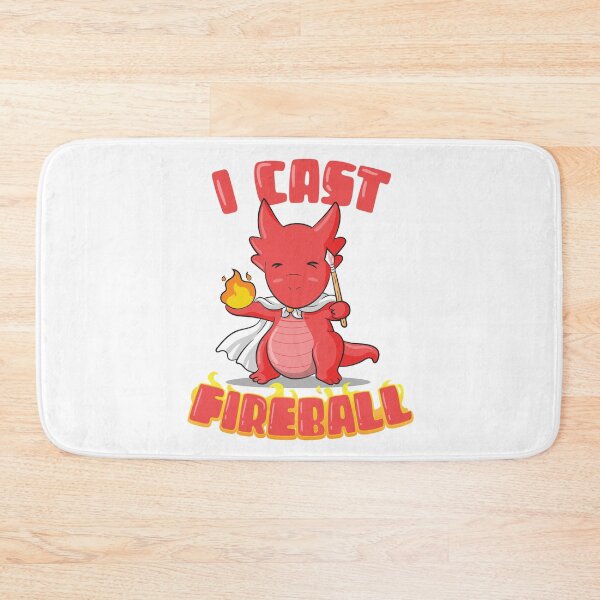 Item preview, I Cast Fireball - Dragon Wizard designed and sold by gallantgoblin.