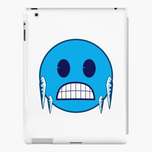 Freezing Face Emoji iPad Snap Case