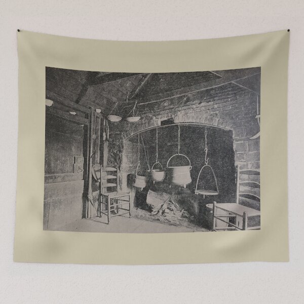 Item preview, Farmhouse Kitchen, 19th century vintage photo, United States designed and sold by djrunnels.