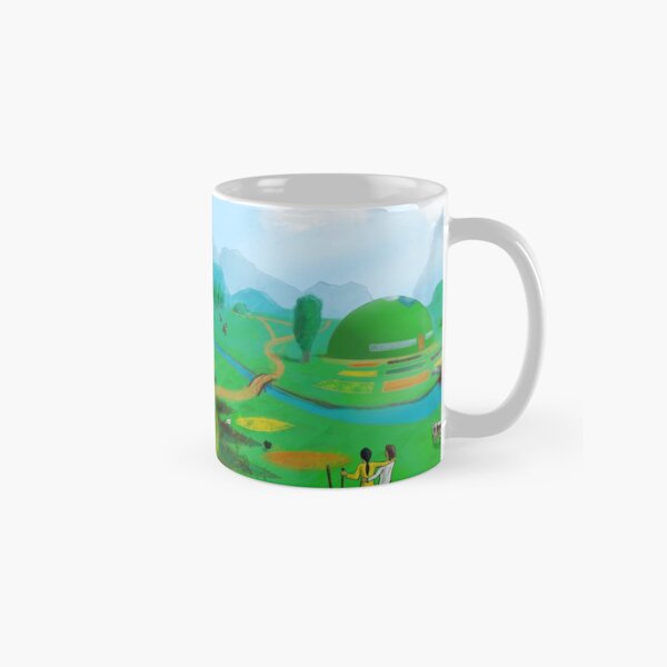 Solarpunk Future Classic Mug