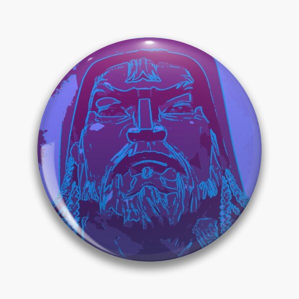 Item preview, Vaporwave Genghis Khan 4218 Ulaanbaatar designed and sold by Werewolf in the air.