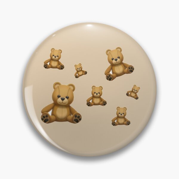 Item preview, 7 little Emoji teddy bears design designed and sold by littlebloom.