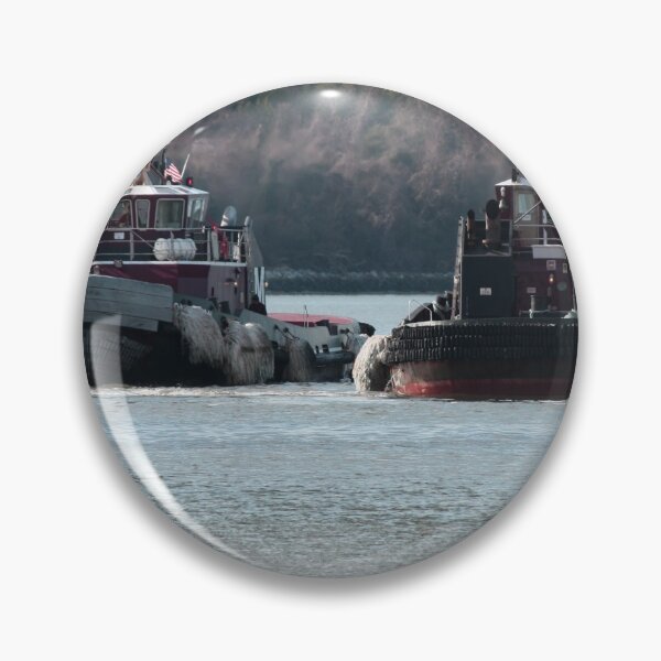 Item preview, Two Tugs on the York River designed and sold by Timothy Gass.