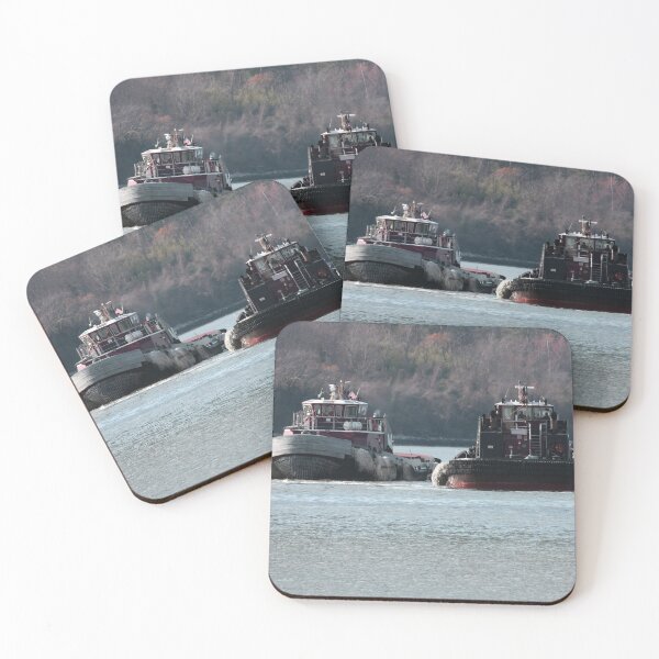 Item preview, Two Tugs on the York River designed and sold by Timothy Gass.